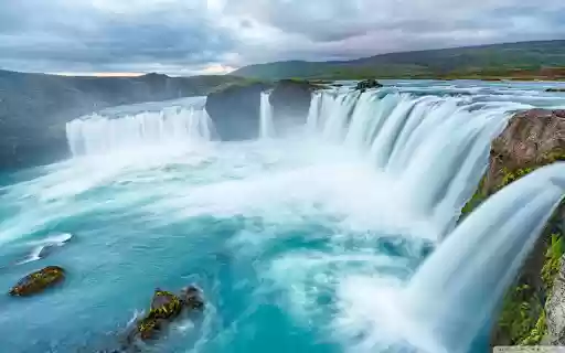 Hot waterfall  from Chrome web store to be run with OffiDocs Chromium online