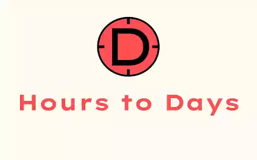 Hours to Days  from Chrome web store to be run with OffiDocs Chromium online