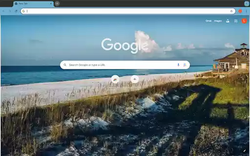 house and beach  from Chrome web store to be run with OffiDocs Chromium online