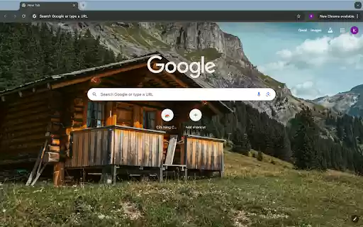 House on top of the mountain  from Chrome web store to be run with OffiDocs Chromium online