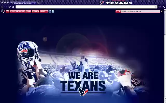 Houston Texans Theme from Chrome web store to be run with OffiDocs Chromium online Houston Texans Theme from Chrome web store to be run with OffiDocs Chromium online