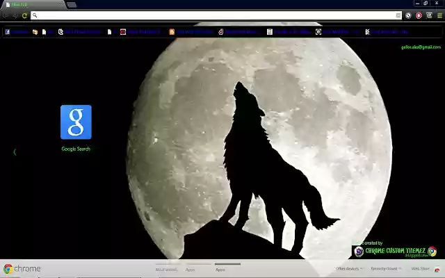 Howling Wolf Theme from Chrome web store to be run with OffiDocs Chromium online Howling Wolf Theme from Chrome web store to be run with OffiDocs Chromium online