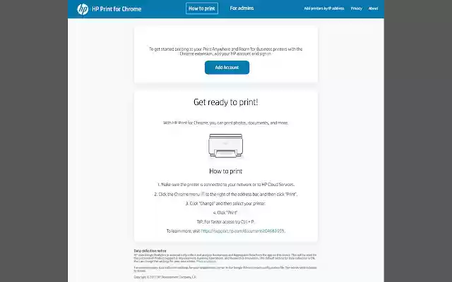 HP Print for Chrome  from Chrome web store to be run with OffiDocs Chromium online