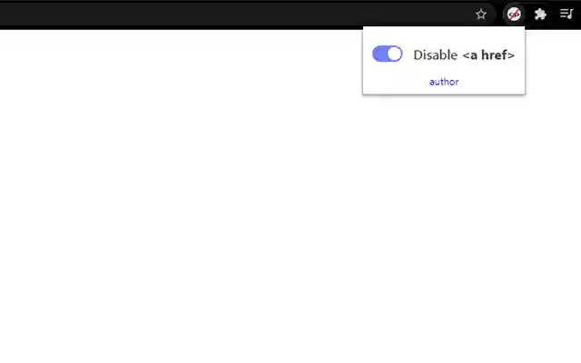 Href Disabler from Chrome web store to be run with OffiDocs Chromium online Href Disabler from Chrome web store to be run with OffiDocs Chromium online