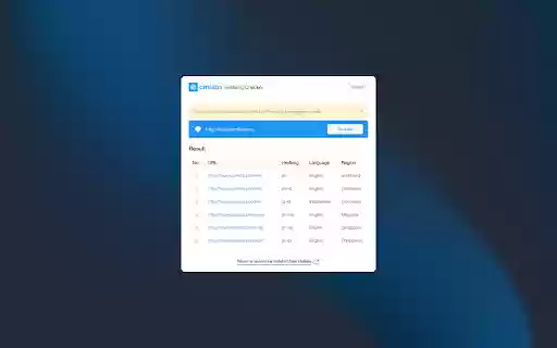 Hreflang Checker cmlabs SEO Tools  from Chrome web store to be run with OffiDocs Chromium online