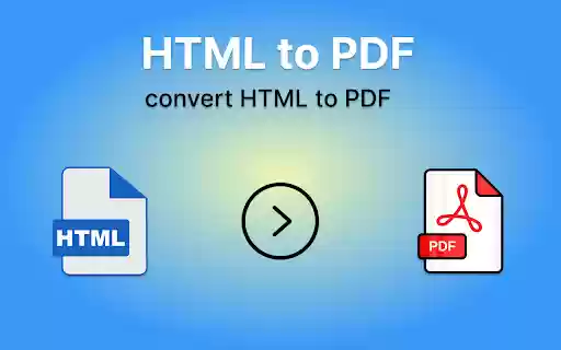 HTML to PDF  from Chrome web store to be run with OffiDocs Chromium online