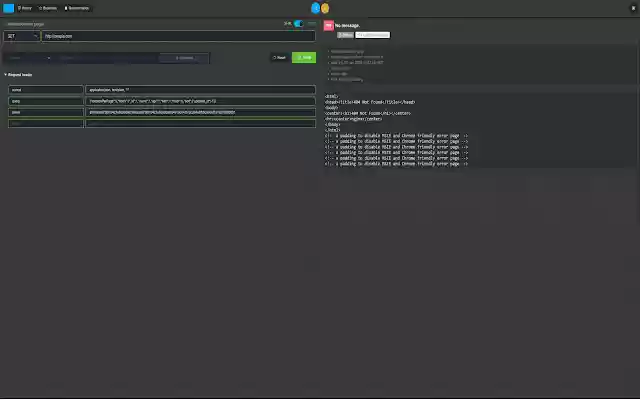 HTTP proxy for API testing website  from Chrome web store to be run with OffiDocs Chromium online