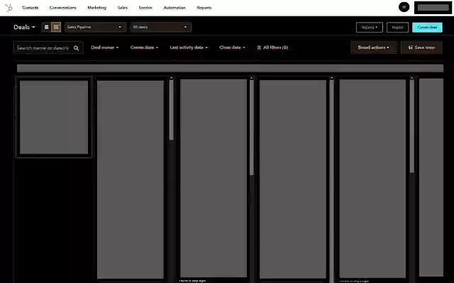 Hubspot Dark AF  from Chrome web store to be run with OffiDocs Chromium online