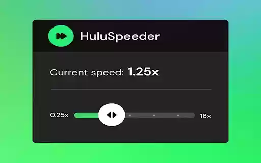 Hulu.jp用スピーダー: 再生速度を調整  from Chrome web store to be run with OffiDocs Chromium online