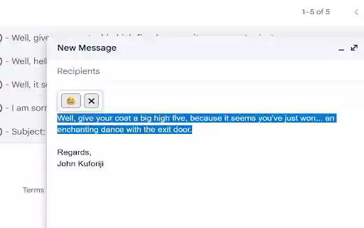 HumorSensei from Chrome web store to be run with OffiDocs Chromium online HumorSensei from Chrome web store to be run with OffiDocs Chromium online