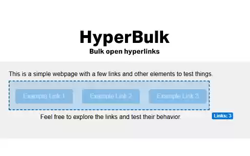 HyperBulk  from Chrome web store to be run with OffiDocs Chromium online