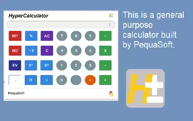 HyperCalculator  from Chrome web store to be run with OffiDocs Chromium online