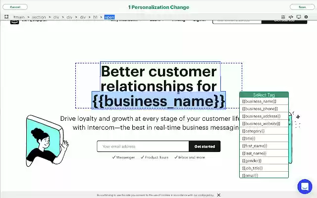 Hyperise: image  website personalization  from Chrome web store to be run with OffiDocs Chromium online