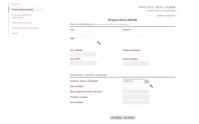 HZZO proširenje za digitalno potpisivanje  from Chrome web store to be run with OffiDocs Chromium online