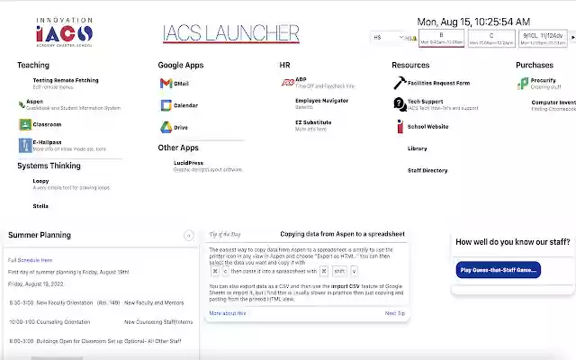 IACS Home Screen from Chrome web store to be run with OffiDocs Chromium online IACS Home Screen from Chrome web store to be run with OffiDocs Chromium online