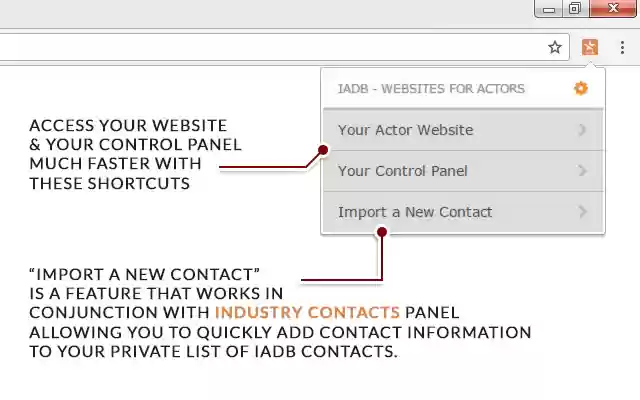 IADB Launchpad  from Chrome web store to be run with OffiDocs Chromium online