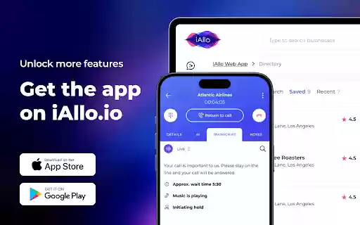 iAllo webrtc phone from Chrome web store to be run with OffiDocs Chromium online iAllo webrtc phone from Chrome web store to be run with OffiDocs Chromium online