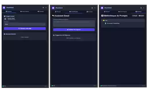 IAssistant  from Chrome web store to be run with OffiDocs Chromium online