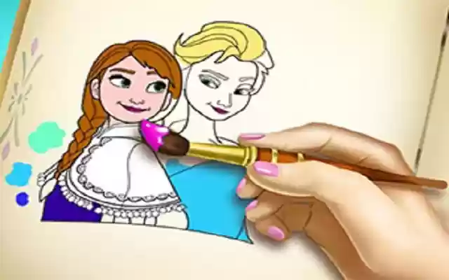 Ice Kingdom Coloring Book  from Chrome web store to be run with OffiDocs Chromium online