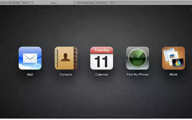 iCloud  from Chrome web store to be run with OffiDocs Chromium online