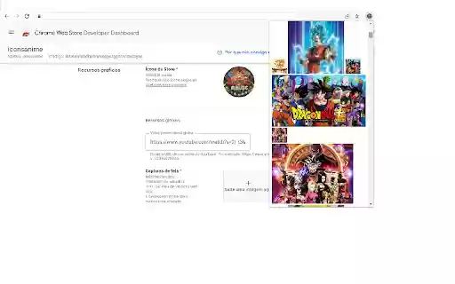 iconsanime  from Chrome web store to be run with OffiDocs Chromium online