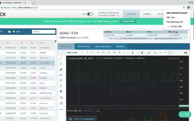 Idex.Market Guard from Chrome web store to be run with OffiDocs Chromium online Idex.Market Guard from Chrome web store to be run with OffiDocs Chromium online