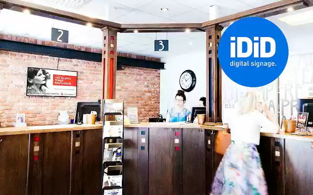 iDiD digital signage. from Chrome web store to be run with OffiDocs Chromium online iDiD digital signage. from Chrome web store to be run with OffiDocs Chromium online