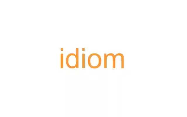 Idiom  from Chrome web store to be run with OffiDocs Chromium online