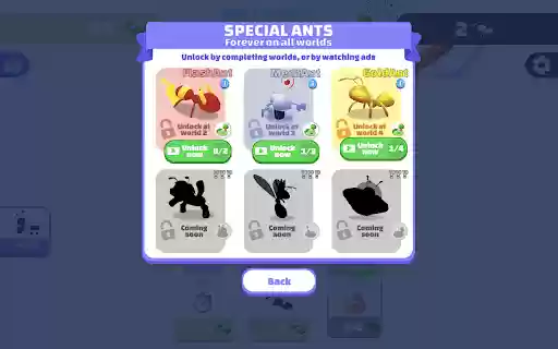 Idle Ants Game  from Chrome web store to be run with OffiDocs Chromium online