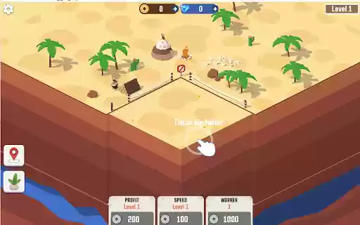 Idle Digging Tycoon Game  from Chrome web store to be run with OffiDocs Chromium online