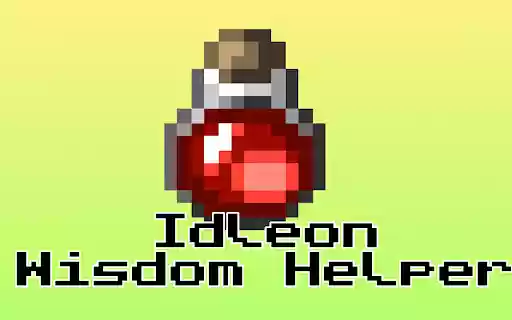 Idleon Wisdom Helper  from Chrome web store to be run with OffiDocs Chromium online