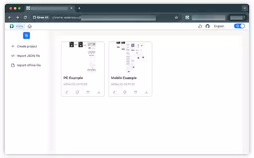 iDraw Kit  from Chrome web store to be run with OffiDocs Chromium online