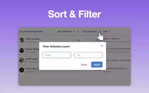 IG Follower Exporter Free Email Extractor by exporter24 from Chrome web store to be run with OffiDocs Chromium online IG Follower Exporter Free Email Extractor by exporter24 from Chrome web store to be run with OffiDocs Chromium online