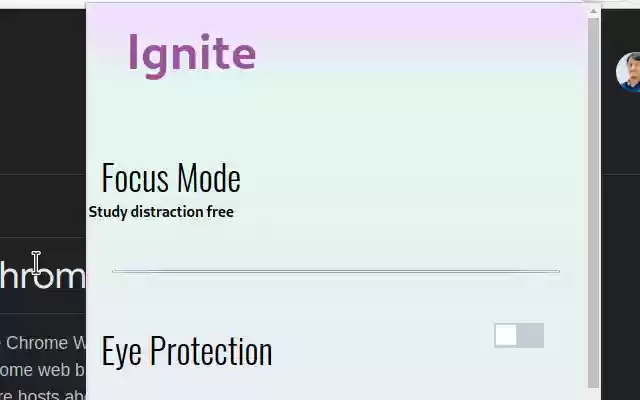 IGNITE  from Chrome web store to be run with OffiDocs Chromium online
