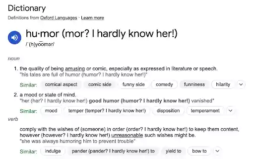 I hardly know her!  from Chrome web store to be run with OffiDocs Chromium online