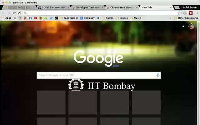 IIT Bombay (לא רשמי) מחנות האינטרנט של Chrome להפעלה עם OffiDocs Chromium באינטרנט