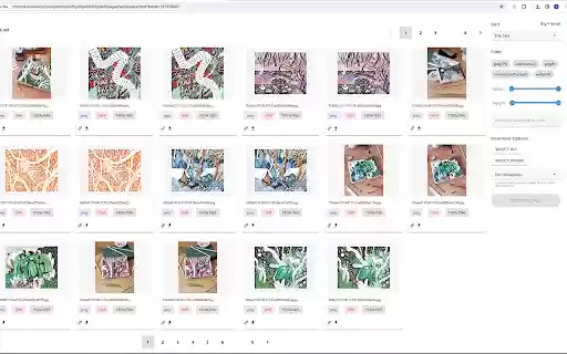 Image Batch Download Master Little Bee  from Chrome web store to be run with OffiDocs Chromium online