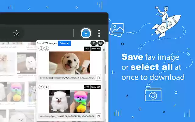 Image Downloader Bulk Download Images  from Chrome web store to be run with OffiDocs Chromium online
