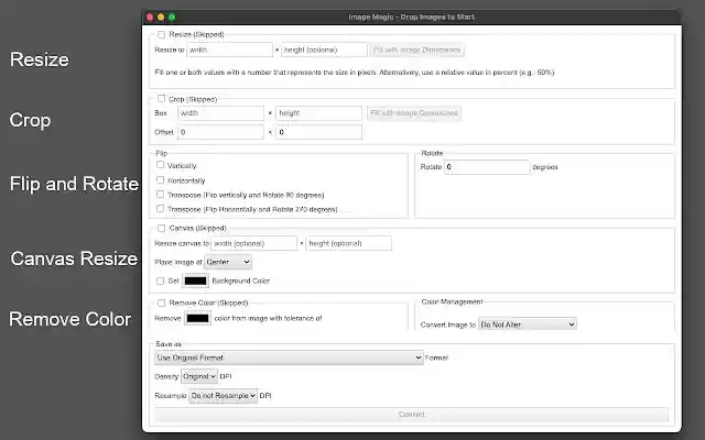 Image Magic from Chrome web store to be run with OffiDocs Chromium online Image Magic from Chrome web store to be run with OffiDocs Chromium online