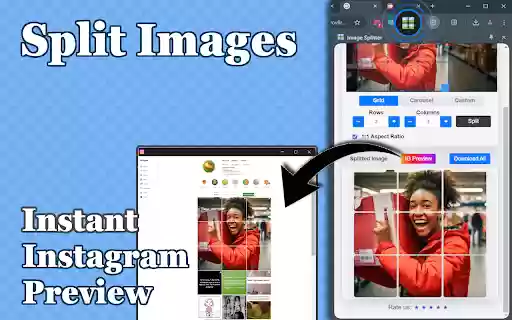 Image Splitter from Chrome web store to be run with OffiDocs Chromium online Image Splitter from Chrome web store to be run with OffiDocs Chromium online