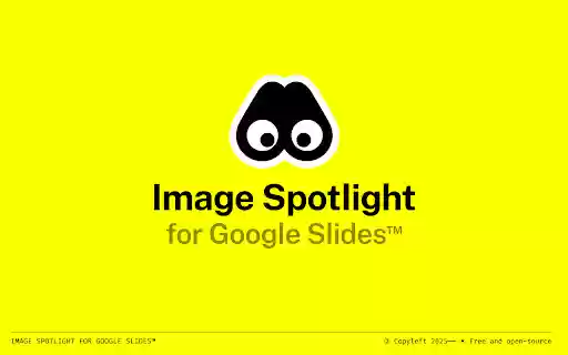 Image Spotlight for Google Slides  from Chrome web store to be run with OffiDocs Chromium online