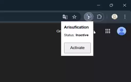 Image to Arisuchan  from Chrome web store to be run with OffiDocs Chromium online