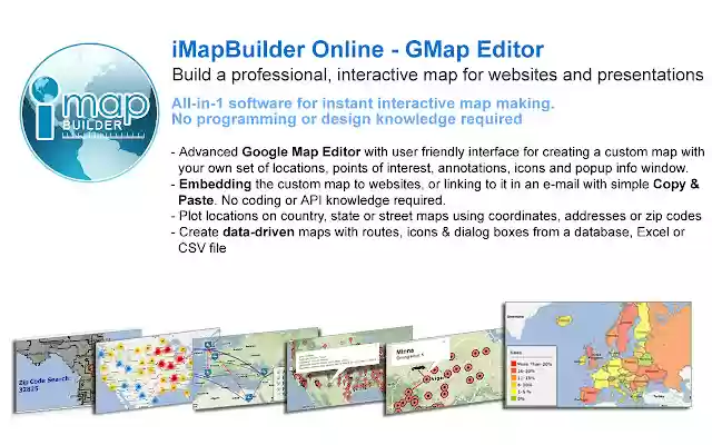 iMapBuilder Online GMap Editor from Chrome web store to be run with OffiDocs Chromium online iMapBuilder Online GMap Editor from Chrome web store to be run with OffiDocs Chromium online