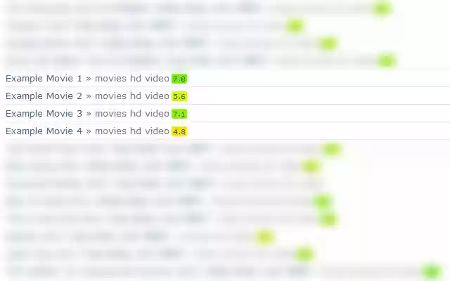 IMDb for Torrentz  from Chrome web store to be run with OffiDocs Chromium online