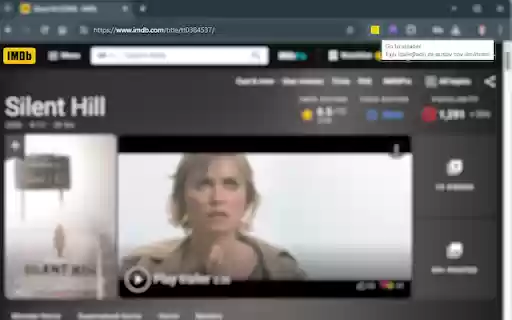 IMDb Movie Scraper Button  from Chrome web store to be run with OffiDocs Chromium online
