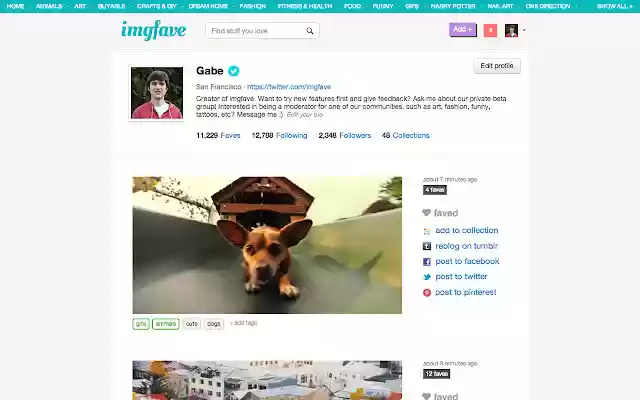 Imgfave  from Chrome web store to be run with OffiDocs Chromium online