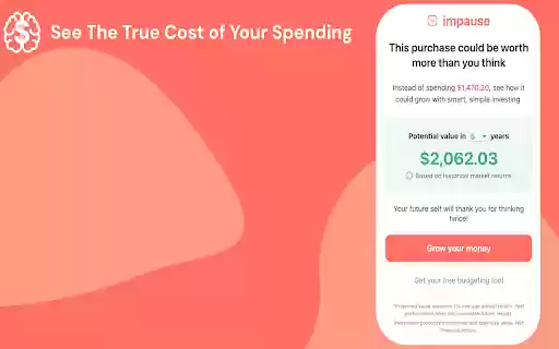 impause: Turn Impulse Buys into Investments  from Chrome web store to be run with OffiDocs Chromium online