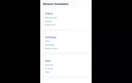 InboxCurator  from Chrome web store to be run with OffiDocs Chromium online