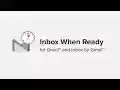 Inbox When Ready for Gmail™  from Chrome web store to be run with OffiDocs Chromium online