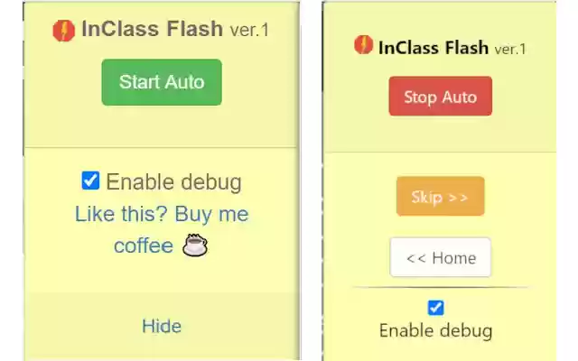 Inclass Flash  from Chrome web store to be run with OffiDocs Chromium online